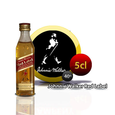 Bouteille miniature de whisky Johnnie Walker E/R