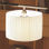 Bover Danona (abat-jour Lampe De Table) 23cm Cinta Translucida Blanc - 1