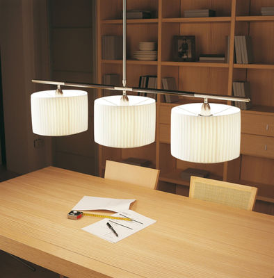 Bover Danona Lampe De Table (Estructura Mini) 1x46w E27 Nickel Piel Cu - Photo 4