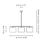 Bover Danona Suspension (Estructura Triple) 3x18w E27 Nickel Piel Cuir - Photo 3