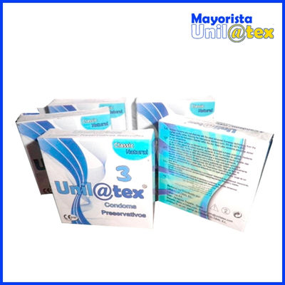 Box 48 caixas Natural Unilatex 3 Preservativos