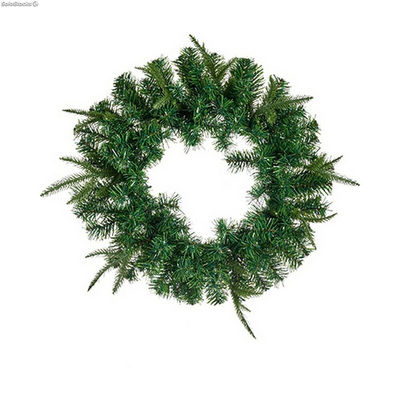 Bożonarodzeniowa korona Kolor Zielony 45 x 6 x 45 cm