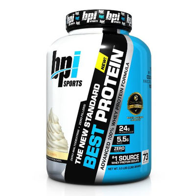BPI Sports Best Protein, Vanilla Swirl, 5 lbs