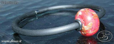 Bracelet avec perle en verre de Murano certifié - Margarita - Photo 4