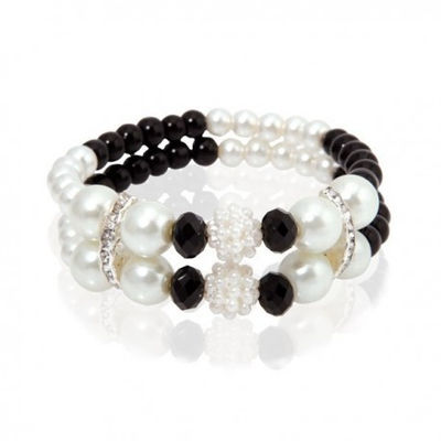 Bracelet de perles &amp;quot;black&amp;quot; - Photo 2