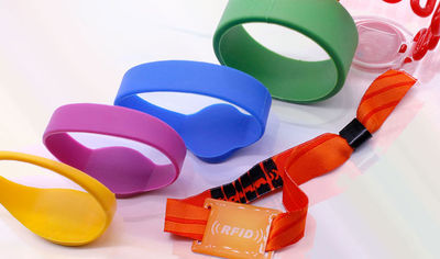 bracelet rfid en rfid (couleurs)