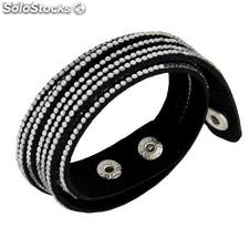 BRACELET STELLA BLACK WHITE CRYSTAL