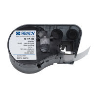Brady M-117-492 Etiquetas de poliéster FreezerBondz de 12,7 mm x 25,4 mm