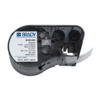 Brady M-89-422 Etiquetas de poliéster 38,1mm x 12,7mm (original)