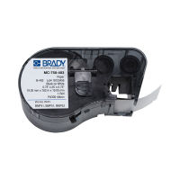 Brady MC-750-403 cinta de papel negro sobre blanco 19,05 x 7,62 mx 19,05 mm