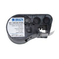 Brady MC1-1000-595-OR-BK cinta de vinilo negro sobre naranja 25,4 mm x 7,62 m