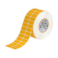 Brady THT-6-423-10-YL etiqueta de poliéster amarillo brillante 38,10 x 19,05 mm