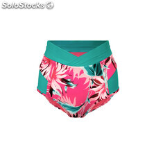 Braga de bikini alta culotte con paneles estampados_Chloe_5 Tallas xs/s/m/l/xl