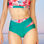 Braga de bikini de cintura alta y cortes asimétricos_Quite_5 Tallas xs/s/m/l/xl - Foto 3
