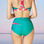 Braga de bikini de cintura alta y cortes asimétricos_Quite_5 Tallas xs/s/m/l/xl - Foto 4