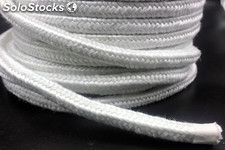 Braided ceramic fiber rope