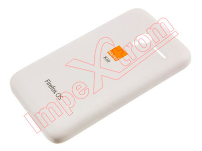 Branco tampa traseira para Alcatel One Touch Pixi 3, OT 4022D