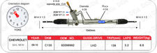 Brand New steering rack Chevrolet Sail 92098992