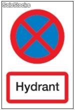Brandschutz - Parkverbots - Kombinationsschilder: Hydrant