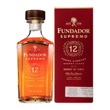 Brandy Fundador Supremo 12 Pedro Ximenez 0,70 Litros 40º (R) + Kiste 0.70 L.