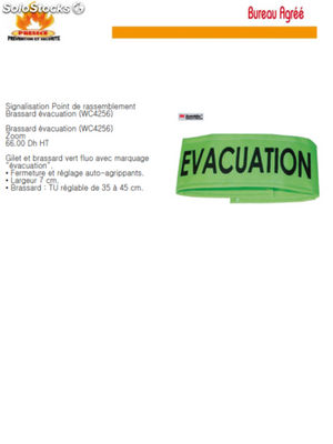 Brassard évacuation - Photo 2