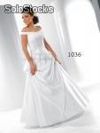 Brautkleid - Hochzeitskleid A-Linie k 1036