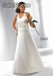 Brautkleid - Hochzeitskleid A-Linie k 1043
