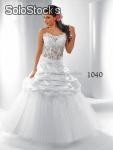 Brautkleid - Hochzeitskleid mit Spitze k 1040