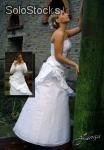 Brautkleid mit Bolero-Jacke