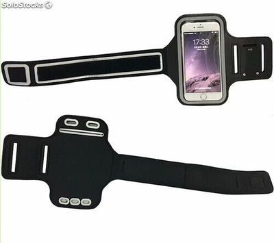 Brazalete deportivo Funda brazalete movil celular banda elástica ajustable tipo6 - Foto 3