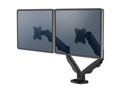 Brazo para monitor fellowes serie eppa ajustable altura 2 pantallas normativa