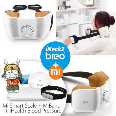 Breo Massager del cuello iNeck 2 + Xiaomi Mi inteligente Escala + Xiaomi iHealth