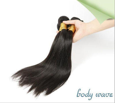 Brésilienne Vierge Droite 4 Pcs Lot Weave Bundles Non Transformés Cheveux