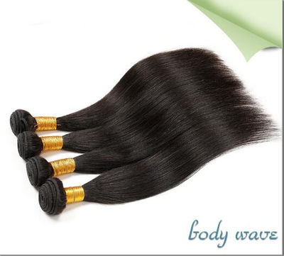 Brésilienne Vierge Droite 4 Pcs Lot Weave Bundles Non Transformés Cheveux - Photo 2