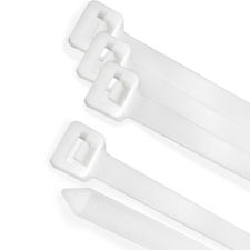 Brida Nylon 100%. Color Blanco / Natural 7,8 x 540 mm. 100 Piezas. Abrazadera
