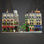 Brinquedo de construção compatível com LEGO, modelo de restaurante de Paris - Foto 4