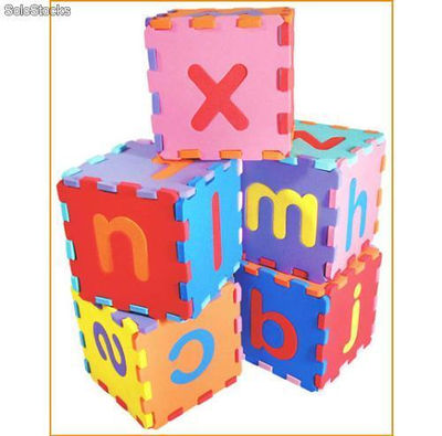 Brinquedos Educativos Cubo Alfabeto Minúsculo