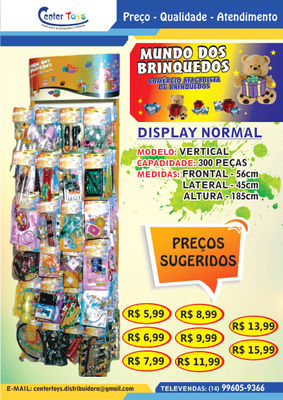 Brinquedos encartelados