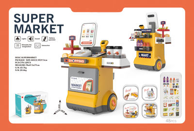 Brinquedos infantis, simulação de caixa de supermercado, versão mobile - Foto 3