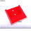 Brochuras porta acrílico poliestireno Red Wall Gloss a5 verticais - Foto 2