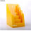 Brochuras vertical, porta de acrílico poliestireno a5 Gloss Amarelo (4 casos) - 1