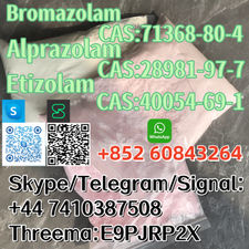 Bromazolam CAS:71368-80-4 Alprazolam CAS:28981-97-7 Etizolam +44 7410387508