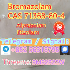Bromazolam CAS 71368-80-4 high quality opiates, Safe transportation