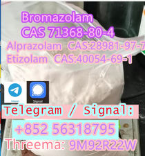 Bromazolam CAS 71368-80-4 high quality opiates, Safe transportation, 99% pure