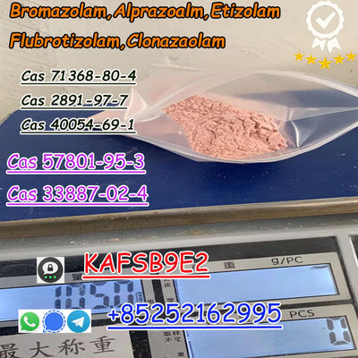 Bromazolam cas 71368-80-4,safety delivery pink white powder wsp:+85252162995 - Photo 2