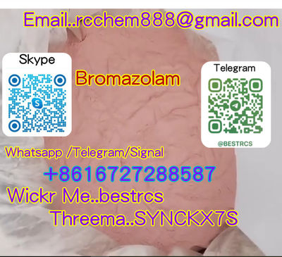 Bromazolam CAS 71368-80-4 strong Benzos Powder Telegram +8616727288587