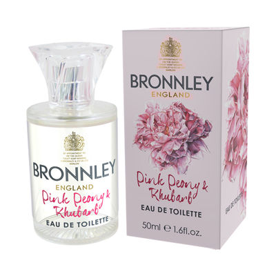 Bronnley Pink Peony &amp; Rhubarb Eau De Toilette 50ml
