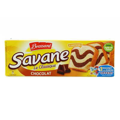 Brossard Gâteaux Le Classique chocolat SAVANE : la boite de 300 g - Photo 2