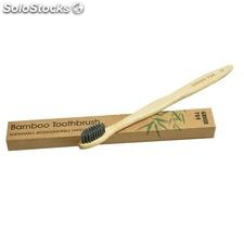 Brosse à dents an Bamboo 100% biodégradable - Green 724