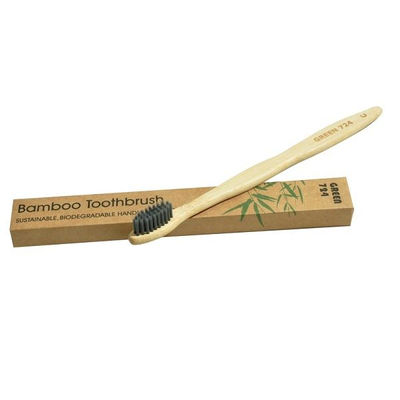 Brosse à dents an Bamboo 100% biodégradable - Green 724